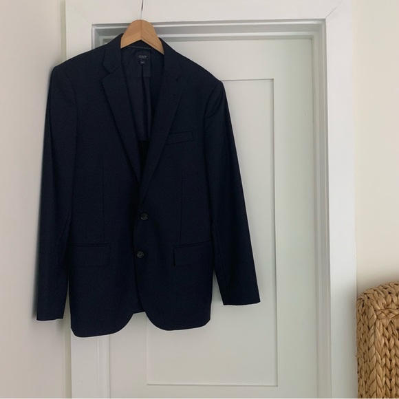J. Crew Other - J Crew Ludlow Loro Piana Navy Suit Blazer Jacket